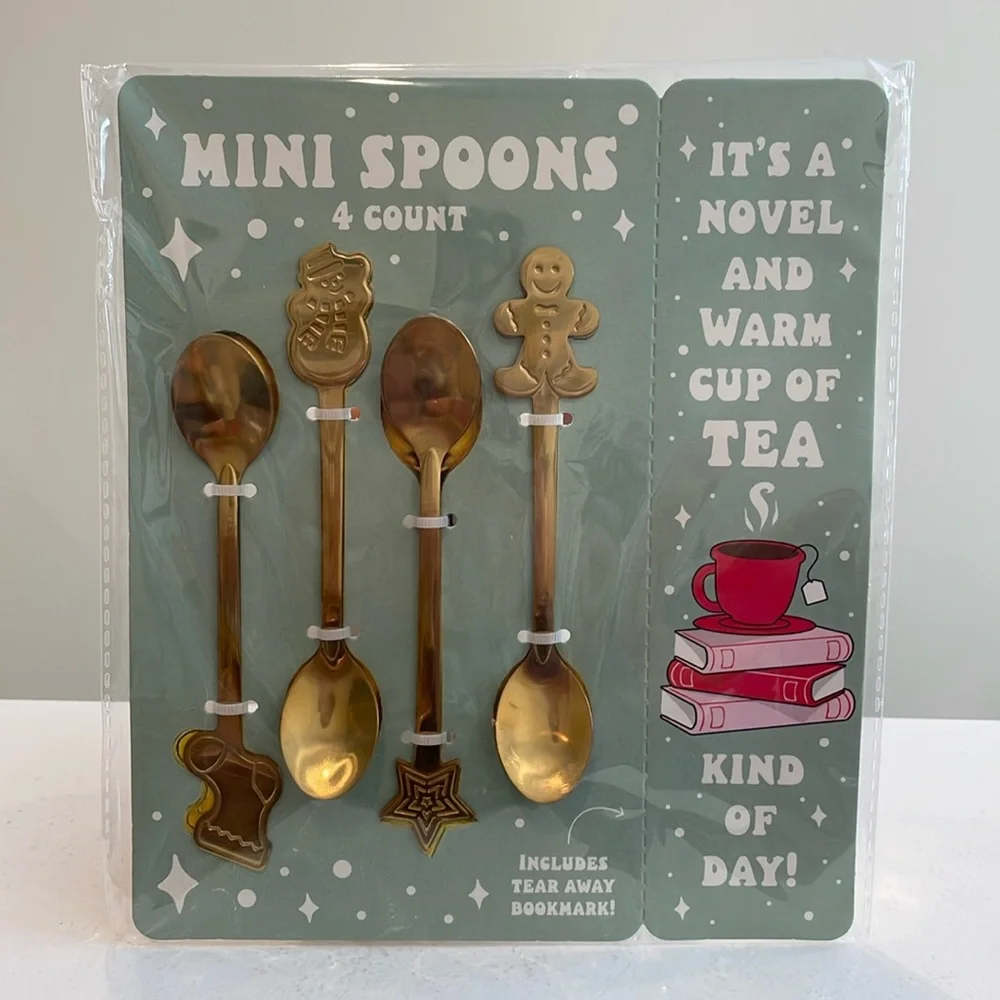 New Target Bullseye Playground Christmas Mini Spoons